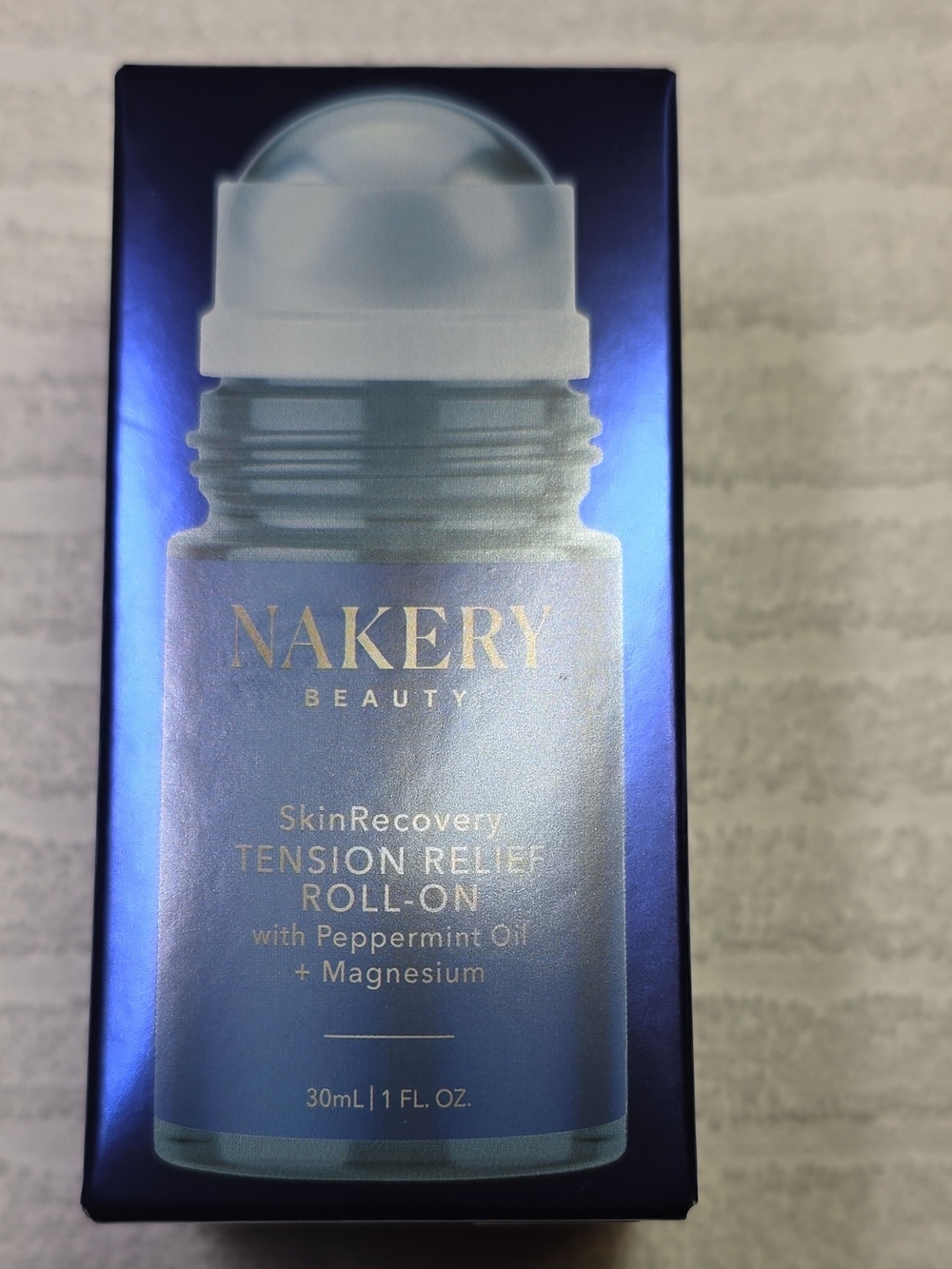 Nakery Beauty SkinRecovery Tension Relief Roll-On — Blue